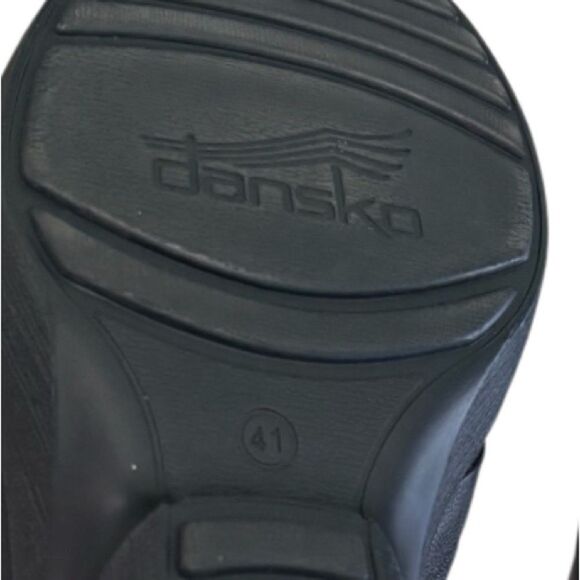 Dansko Arisa Black Ankle Boots Back Zip Casual Comfort Booties Size 41 US 10.5 - Picture 6 of 6